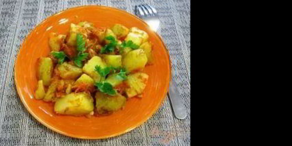 Как приготовить гарнир из картофеля, моркови и лука