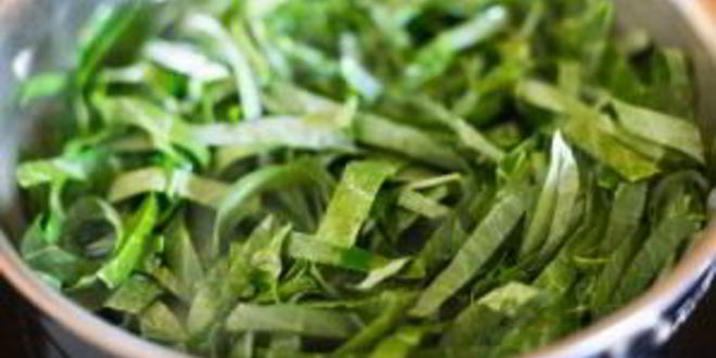 Рецепт гарнир из листовой капусты