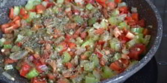 Рецепт гарнир из перловки с овощами