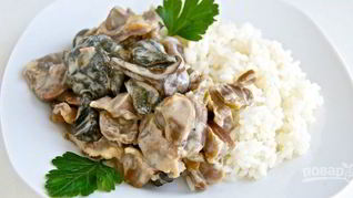 Рецепт Гарнир к куриным желудкам