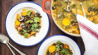 Рецепт Чечевица с картофелем