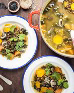 Чечевица с картофелем