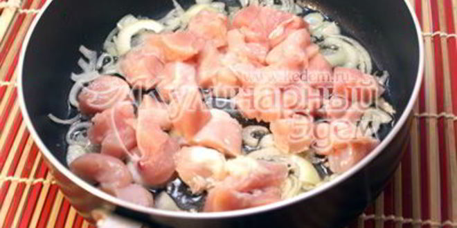 Рецепт чечевица с курицей