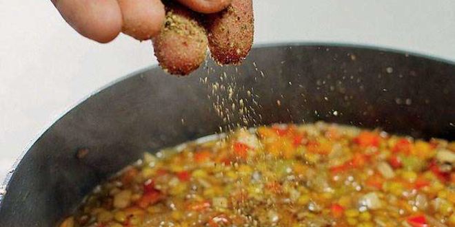 Рецепт чечевица с овощами