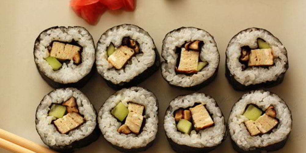 Как приготовить футомаки с омлетом и шиитаке