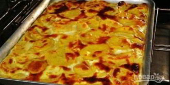 Рецепт картофель дофин