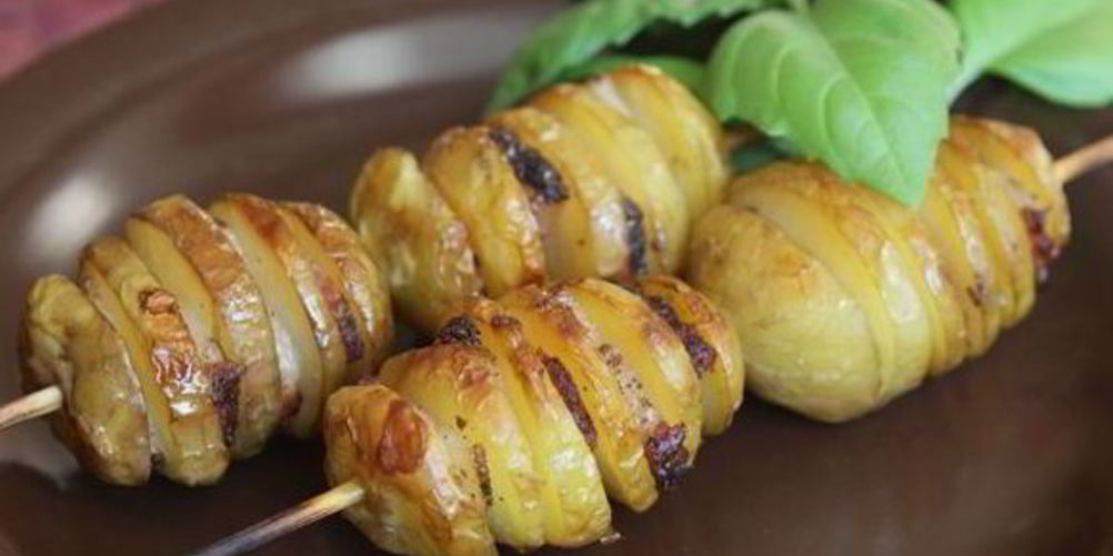 Как приготовить картофель гармошка