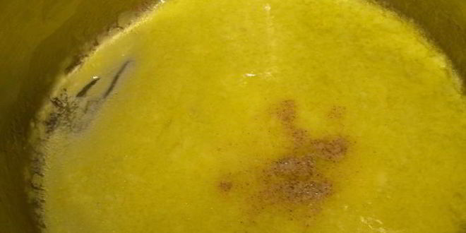 Рецепт картофель и спаржа с мятой и лимонным маслом