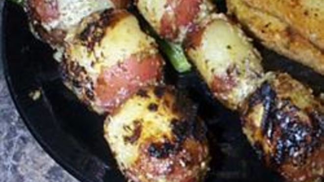 Рецепт Картофель на шампурах