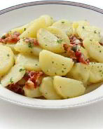 Картофель отварной с греческой заправкой
