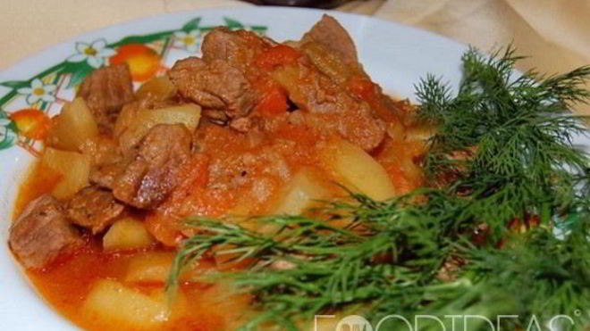 Рецепт Картофель с говядиной