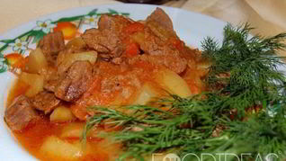 Рецепт Картофель с говядиной