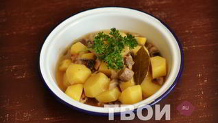 Рецепт Картофель с грибами в мультиварке