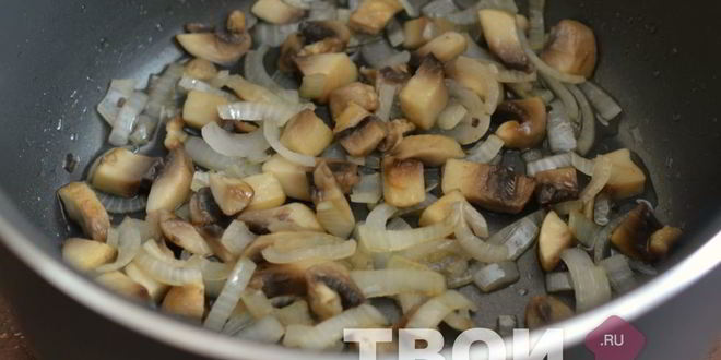 Рецепт картофель с грибами в мультиварке