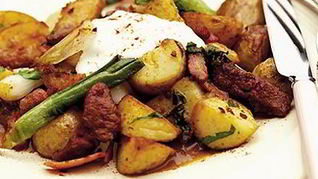 Рецепт Картофель с печенью