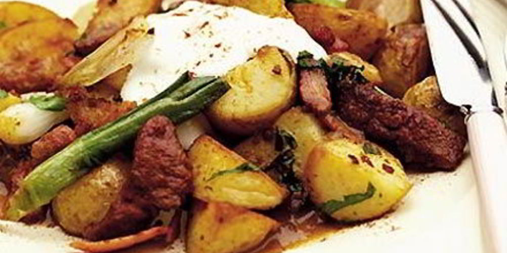 Как приготовить картофель с печенью