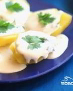 Картофель с творогом