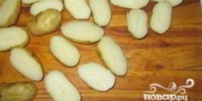 Рецепт картофель с творогом