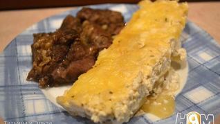 Рецепт Картофель со сливками и сыром