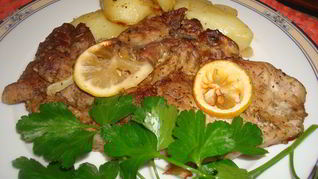 Рецепт Картофель со свининой в духовке