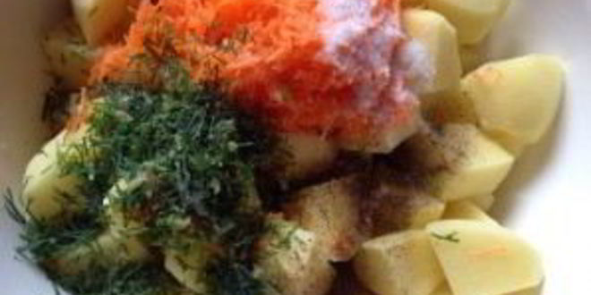 Рецепт картофель в пакете для запекания