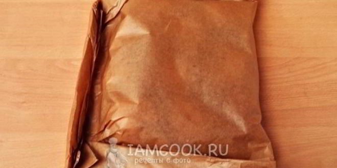 Рецепт картофель в пергаменте