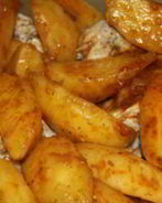 Картофель в соевом соусе