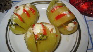 Рецепт Картофель Веером