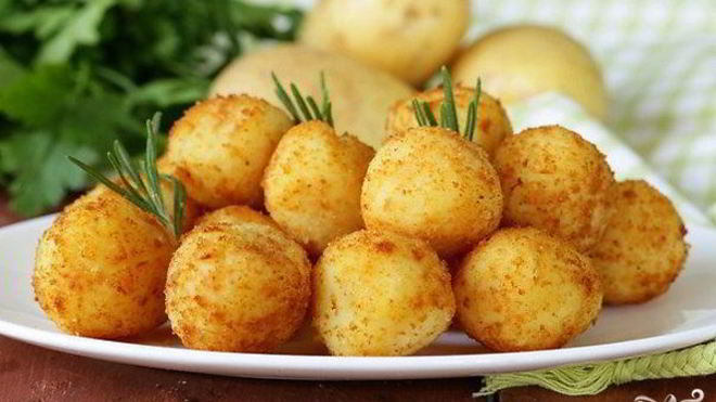 Рецепт Картофельные крокеты постные