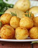Картофельные крокеты постные