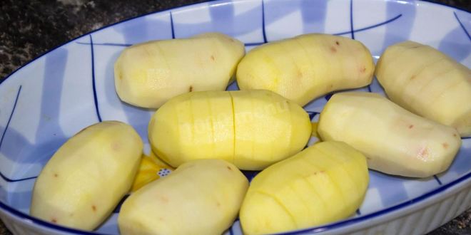 Рецепт картошка гармошка с салом в духовке