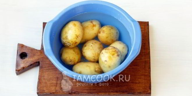 Рецепт картошка-гармошка с сыром в духовке