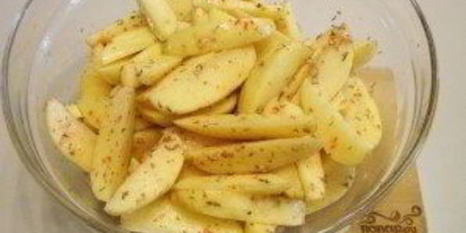 Рецепт картошка по-деревенски в духовке