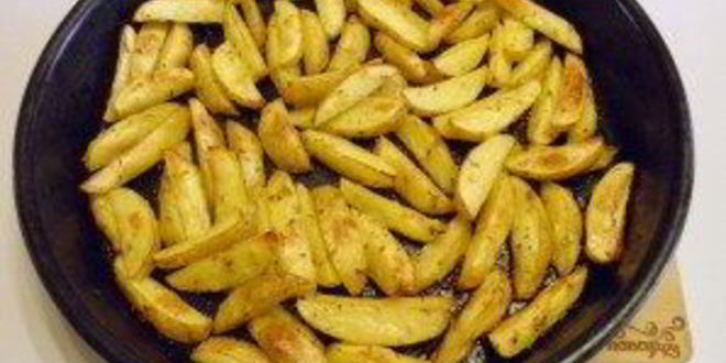 Рецепт картошка по-деревенски в духовке