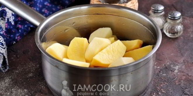 Рецепт картошка с баклажанами и помидорами в духовке