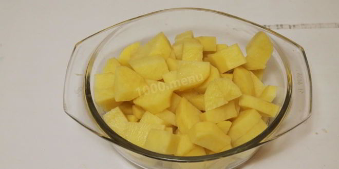 Рецепт картошка с капустой в духовке