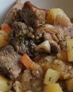 Картошка в чугунке в духовке