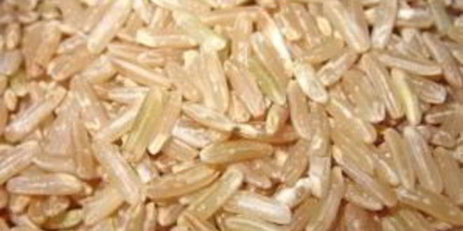 Рецепт коричневый рис с овощами