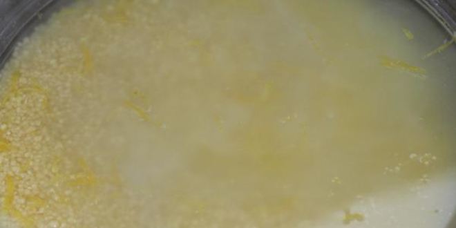 Рецепт лимонный кускус с запеченными овощами