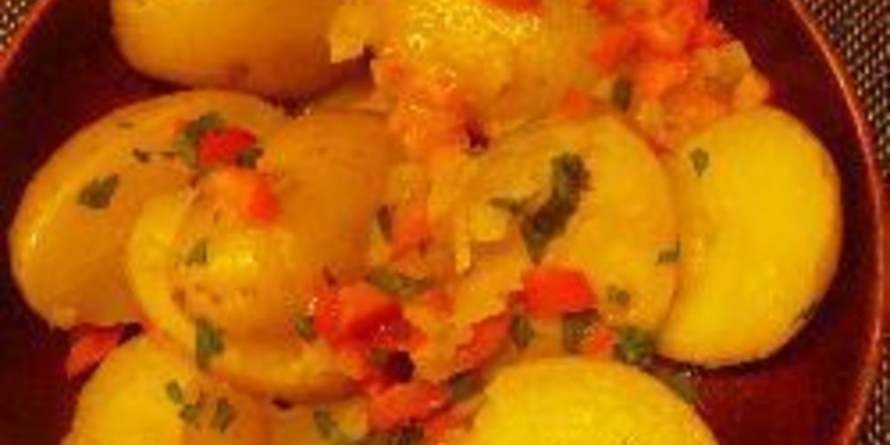 Как приготовить отварной картофель с горчичной заправкой