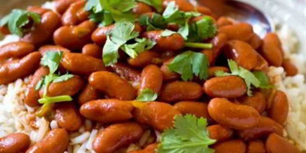 Как приготовить рис с бобами