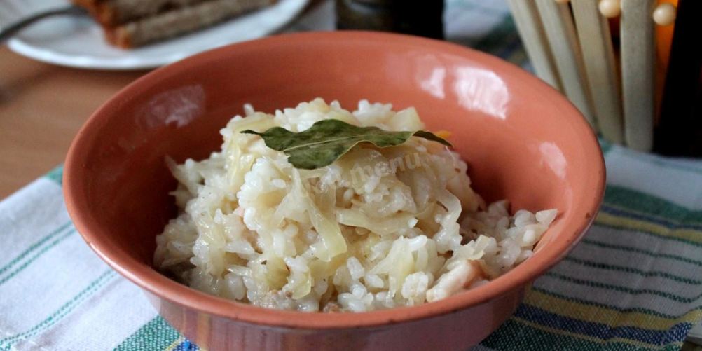 Как приготовить рис с капустой и мясом