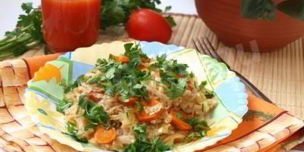 Рецепт рис с овощами