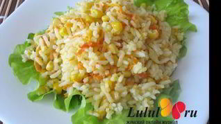 Рецепт Рис с кукурузой