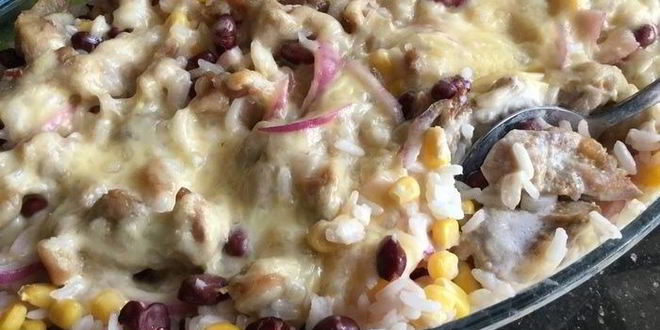 Рецепт риса с курицея