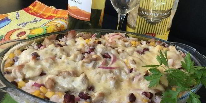 Рецепт риса с курицея