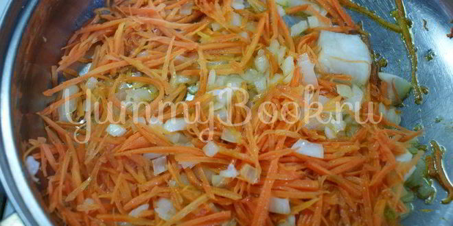 Рецепт рис с морским коктейлем