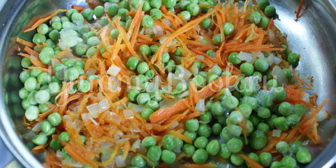 Рецепт рис с морским коктейлем