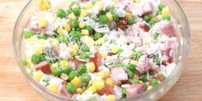 Рецепт рис с овощами и сыром фета