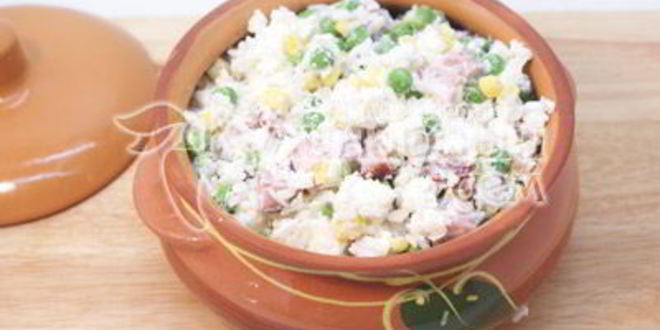 Рецепт рис с овощами и сыром фета